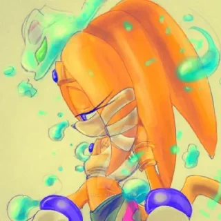 😶 emoji Tikal The Echidna.♡ Telegram sticker 11 of 40