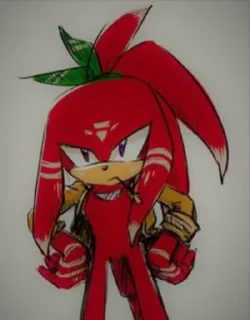 🧐 emoji Knuckles The echidna Telegram sticker 6 of 7