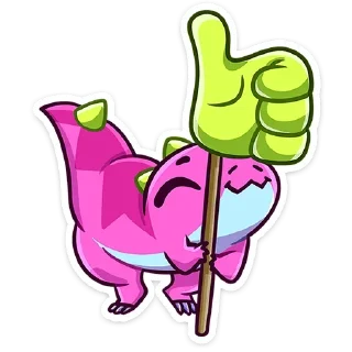 👍 emoji Токси от @TgSticker Telegram sticker 18 of 49