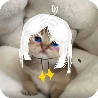 🐱 emoji небесная доза Telegram sticker 16 of 24