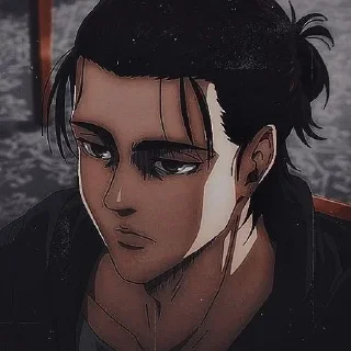 😿 emoji 𝐄𝐫𝐞𝐧 𝐉𝐞𝐚𝐠𝐞𝐫. Telegram sticker 7 of 70