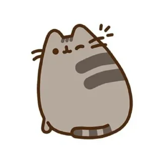 Sticker from pusheen
