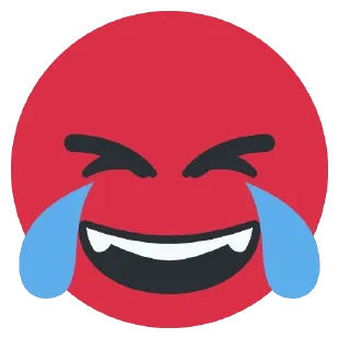 🤬 emoji Не знаю ❌❌❌❌ Telegram sticker 24 of 30