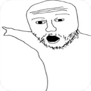 👈 emoji Щитпост мемы Telegram sticker 6 of 68