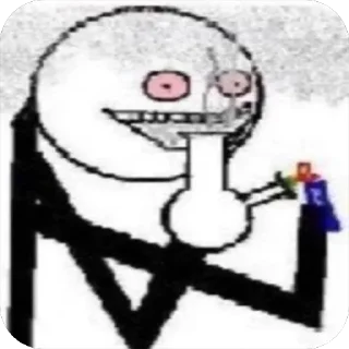 🥴 emoji Щитпост мемы Telegram sticker 5 of 68