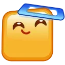 😇 emoji Square Emoji @xkysluv Telegram sticker 7 of 120