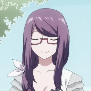 😌 emoji ꕮ៹ rize kamishiro 🎐 @hekanai Telegram sticker 9 of 55