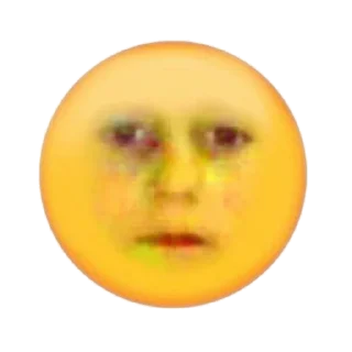 🙁 emoji Cursed emoji Telegram sticker 10 of 20