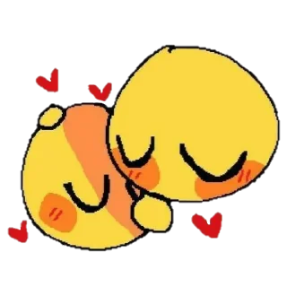 😚 emoji cute cursed emoji. Telegram sticker 8 of 91