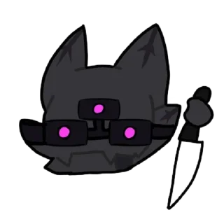 Sticker from Kaiju paradise cursed emoji