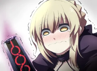 😩 emoji Salter (Fate) by @Dzha_Bog Telegram sticker 12 of 41