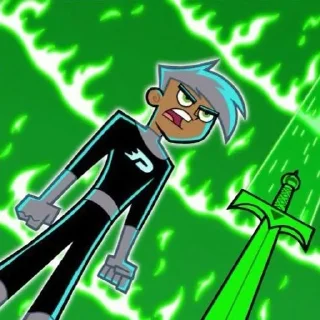 🟩 emoji Danny Phantom • @Earth928B Telegram sticker 18 of 89