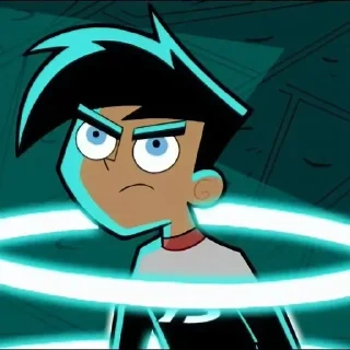 🟩 emoji Danny Phantom • @Earth928B Telegram sticker 6 of 89