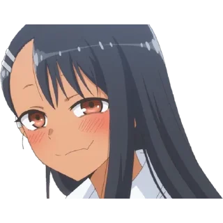 😏 emoji Nagatoro Telegram sticker 8 of 36