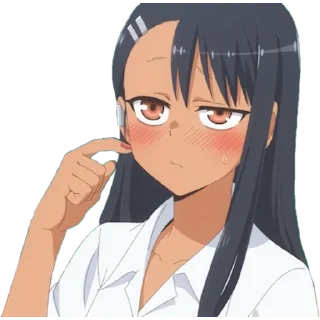 😒 emoji Nagatoro Telegram sticker 10 of 36