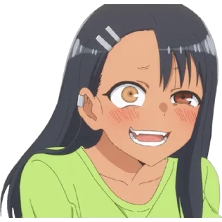 😏 emoji Nagatoro Telegram sticker 17 of 36