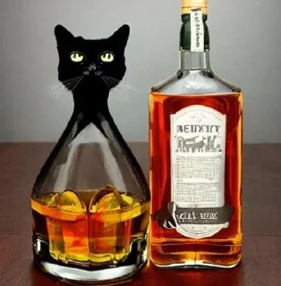 🥃 emoji CATS Telegram sticker 7 of 16
