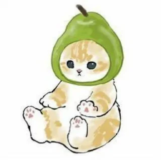 🍐 emoji cats avtor-@zhaleika Telegram sticker 7 of 15