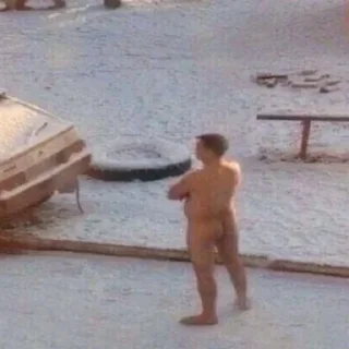 Sticker from я пиздюк