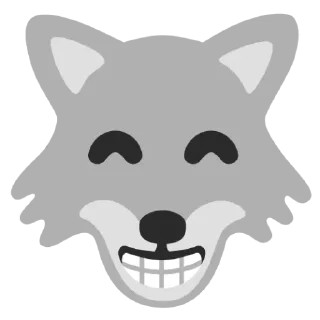 🌟 emoji Android wolf Telegram sticker 5 of 120