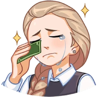 😰 emoji Катя Telegram sticker 17 of 47