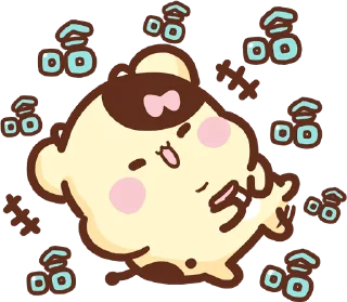😂 emoji Sweet to bubbling :: @line_stickers Telegram sticker 17 of 80
