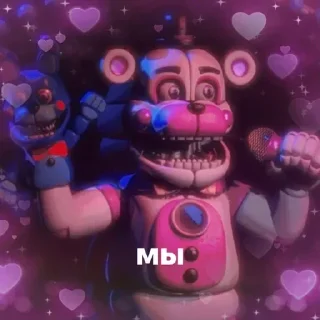 😘 emoji fnaf Telegram sticker 20 of 28