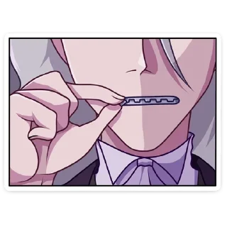 🤐 emoji Ᏼиᴧᴄᴏн @ran_eblan_com Telegram sticker 17 of 48