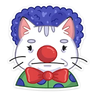 🤡 emoji Циᴩюхᴀ @ran_eblan_com Telegram sticker 8 of 48