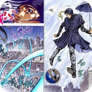 🫥 emoji Steel ball run Telegram sticker 16 of 70