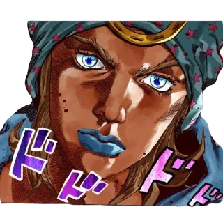 🫥 emoji Steel ball run Telegram sticker 12 of 70