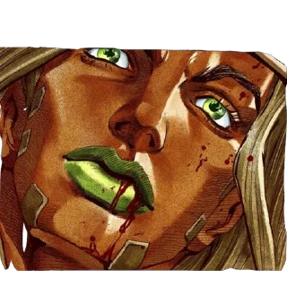 🫥 emoji Steel ball run Telegram sticker 13 of 70