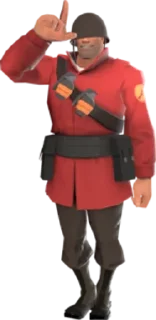 ☝️ emoji RED taunts! TF2 (by @actual_waltuh) Telegram sticker 5 of 120
