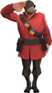 🫡 emoji RED taunts! TF2 (by @actual_waltuh) Telegram sticker 8 of 120