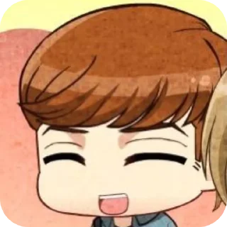 😇 emoji flochsito (⁠≧⁠▽⁠≦) @rinrin8888 Telegram sticker 12 of 50