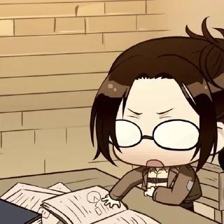 🙄 emoji AoT/SnK Telegram sticker 7 of 61