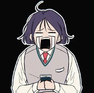 😭 emoji Operation name ☆ pure love Telegram sticker 10 of 73