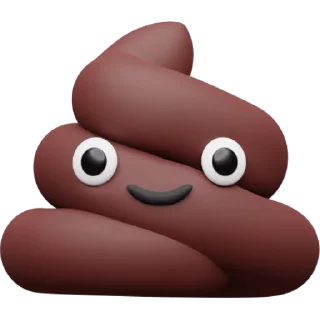 💩 emoji Craftwork Emoji Telegram sticker 15 of 94