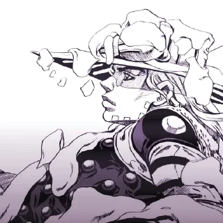 🌟 emoji Gyro Zeppeli @polochkalife Telegram sticker 7 of 55