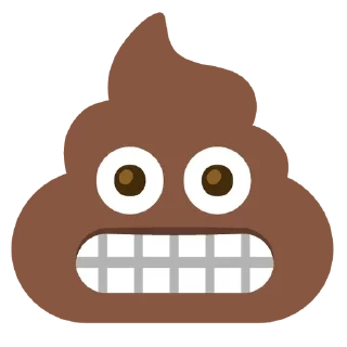 🌟 emoji poop by @this_is_sticker_party Telegram sticker 14 of 81