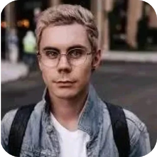 🤓 emoji shitpost status 🟢 (active) Telegram sticker 9 of 120