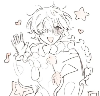 👋 emoji Картинки від akechisu Telegram sticker 9 of 70