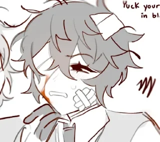 😡 emoji Картинки від akechisu Telegram sticker 23 of 70