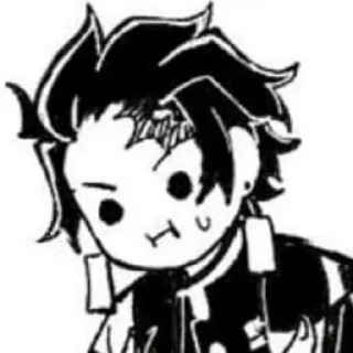 🔥 emoji Танджиро Telegram sticker 14 of 49