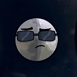 😎 emoji Triᴛᴏn_Sᴏlᴀr_ʙᴀlls Telegram sticker 19 of 51