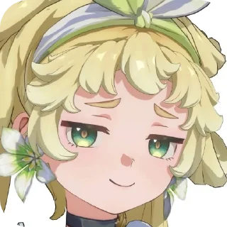 😏 emoji Wuthering Waves Telegram sticker 13 of 25