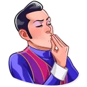 😚 emoji Robbie Rotten Telegram sticker 20 of 30