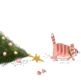 🎄 emoji Новый год Telegram sticker 14 of 20