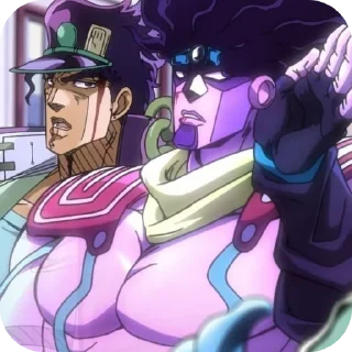 👂 emoji Jotaro Kujo ➩ @Earth928B Telegram sticker 8 of 70