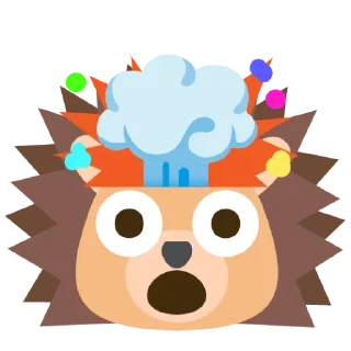 🌟 emoji ёжики by @jilenne Telegram sticker 10 of 54